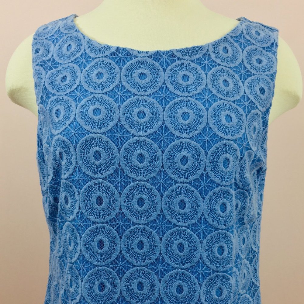 BANANA REPUBLIC LAVENDER LACE SHELL | TANK